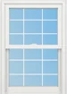 Colonial grid pattern shown on a window