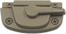 Clay cam lock