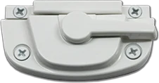 White cam lock